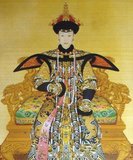 Empress Xiao Xian Chun, also known as Empress Xiao Xian, (28 March 1712 – 8 April 1748). Xiao Xian Chun was a daughter of Li Rongbao, and the elder sister of Fu Heng of the Manchu Fuca clan. She was the first Empress Consort of the Qianlong Emperor of China (1711 - 1799). Lady Fuca married Prince Hong Li (the future Qianlong Emperor) in the fifth reign year of the Yong Zheng Emperor in 1727 and was made Empress in 1736 with the title of Empress Xiao Xian. In 1728 she gave birth to the Qianlong Emperor's first daughter. Two years later, Fuca gave birth to the Emperor's second son and one year later another daughter. In 1746, she gave birth to the Emperor's seventh son. The Empress often joined the Emperor on his trips. In 1748, during one of these trips, the Empress fell ill on board a boat and died on it. She was only 36 years old. After Empress Xiao Xian Chun was interred in the Yuling Mausoleum, the Qianlong Emperor would often visit her grave.