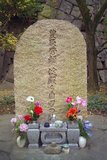 Toyotomi Hideyori ( September 8, 1593 – June 5, 1615) was the son and designated successor of Toyotomi Hideyoshi, the general who first united all of Japan. His mother, Yodo-dono, was the niece of Oda Nobunaga.<br/><br/>

When Hideyoshi died in 1598, the regents he had appointed to rule in Hideyori's place began jockeying amongst themselves for power. Tokugawa Ieyasu seized control in 1600, after his victory over the others at the Battle of Sekigahara. Tokugawa forces attacked Hideyori in the Siege of Osaka in the winter of 1614. The attack failed, but Hideyori was induced to sign a truce and dismantle the defenses of his stronghold Osaka Castle.<br/><br/>

In April 1615, Ieyasu received word that Toyotomi Hideyori was gathering even more troops than in the previous November, and that he was trying to stop the filling of the moat of Osaka Castle. Toyotomi forces (often called the Western Army) began to attack contingents of the Shogun's forces (the Eastern Army) near Osaka. On June 5, 1615, as Toyotomi's forces began to lose the battle, a smaller force led directly by Hideyori sallied forth from Osaka Castle too late, and was chased back into the castle by the advancing enemies. There was no time to set up a proper defense of the castle, and it was soon set ablaze and pummeled by artillery fire. Hideyori and his mother committed seppuku, and the final major uprising against Tokugawa rule for another 250 or so years was put to an end.