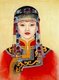 China: Empress Dowager Xiao Duanwen (1613-1688), consort of Hong Taiji (Huang Taiji), 2nd Qing Emperor (r. 1626-1643).