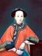 China: Consort Rong, 'The Fragrant Concubine' (1734-1788), consort of the Qianlong Emperor. Painting by Lang Shining (Giuseppe Castiglione, 1688-1766).