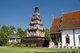 Thailand: The Chedi Suwanna Chang Kot (or Mahapon Chedi) and viharn, Wat Chama Thewi, Lamphun