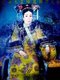 China: Empress Dowager Cixi (1835-1908) painted by Catherine Karl in late 1890s.