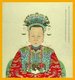 China: Portrait of a Ming Dynasty (1368-1644) imperial consort.