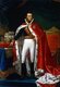 Netherlands/ Indonesia: The first king of the Netherlands, William I (Willem I), painted by Joseph Paelinck in 1819 in his coronation robes.