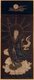 Japan: An early 14th century Japanese silk scroll painting titled ‘Bodhisattva Jizo’.